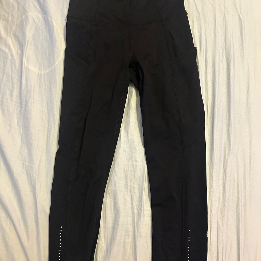 Black High-Waisted Leggings